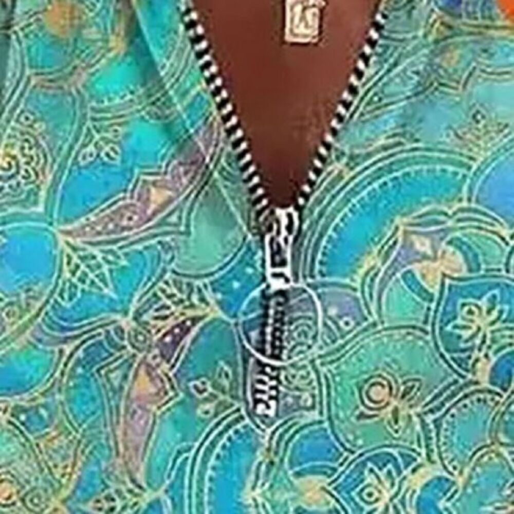 Printed Zip‎ Up Top - Picture 12 of 16